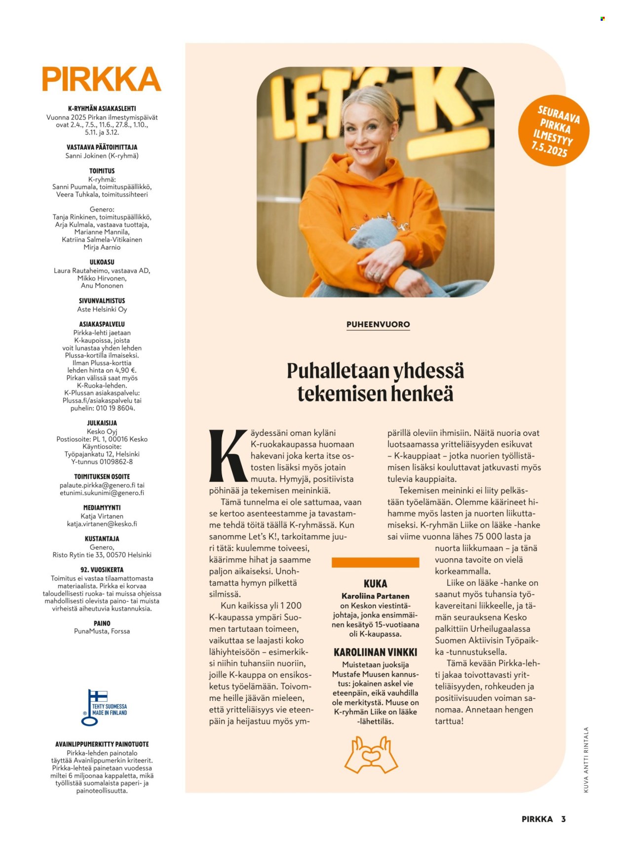 K-market tarjoukset - 02.04.2025 - 06.05.2025. Sivu 3