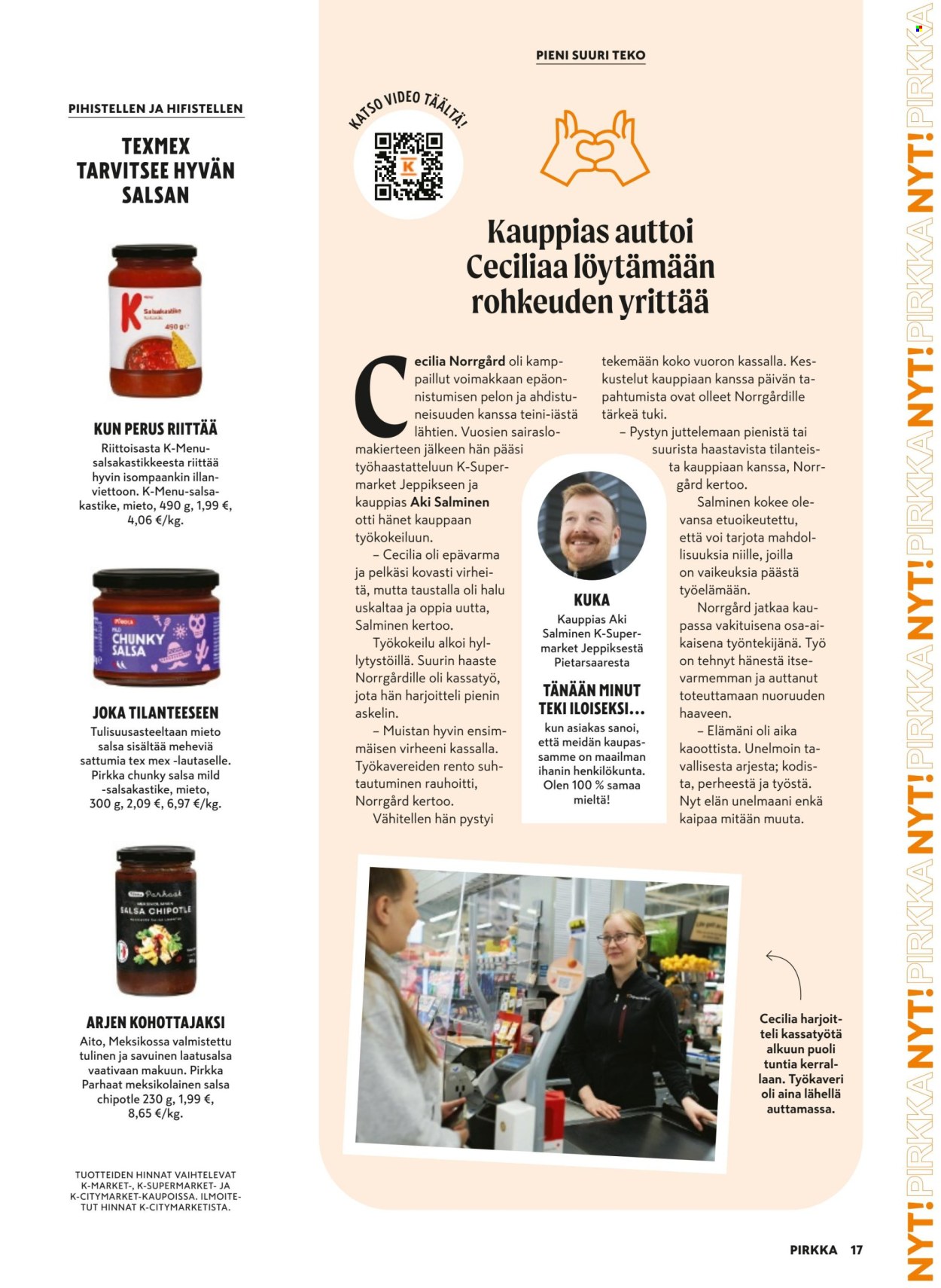 K-market tarjoukset - 02.04.2025 - 06.05.2025. Sivu 17