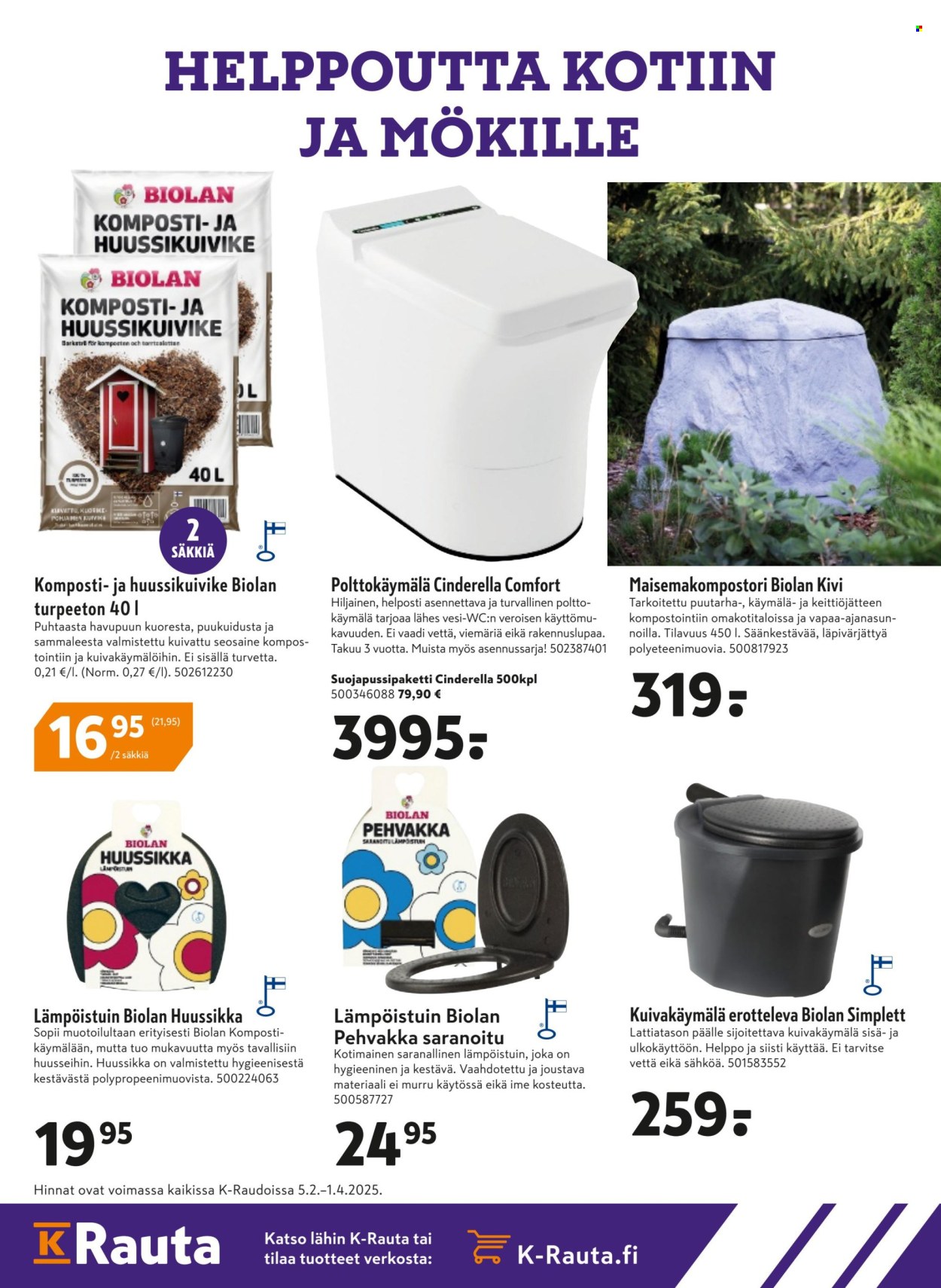 K-market tarjoukset - 02.04.2025 - 06.05.2025. Sivu 50