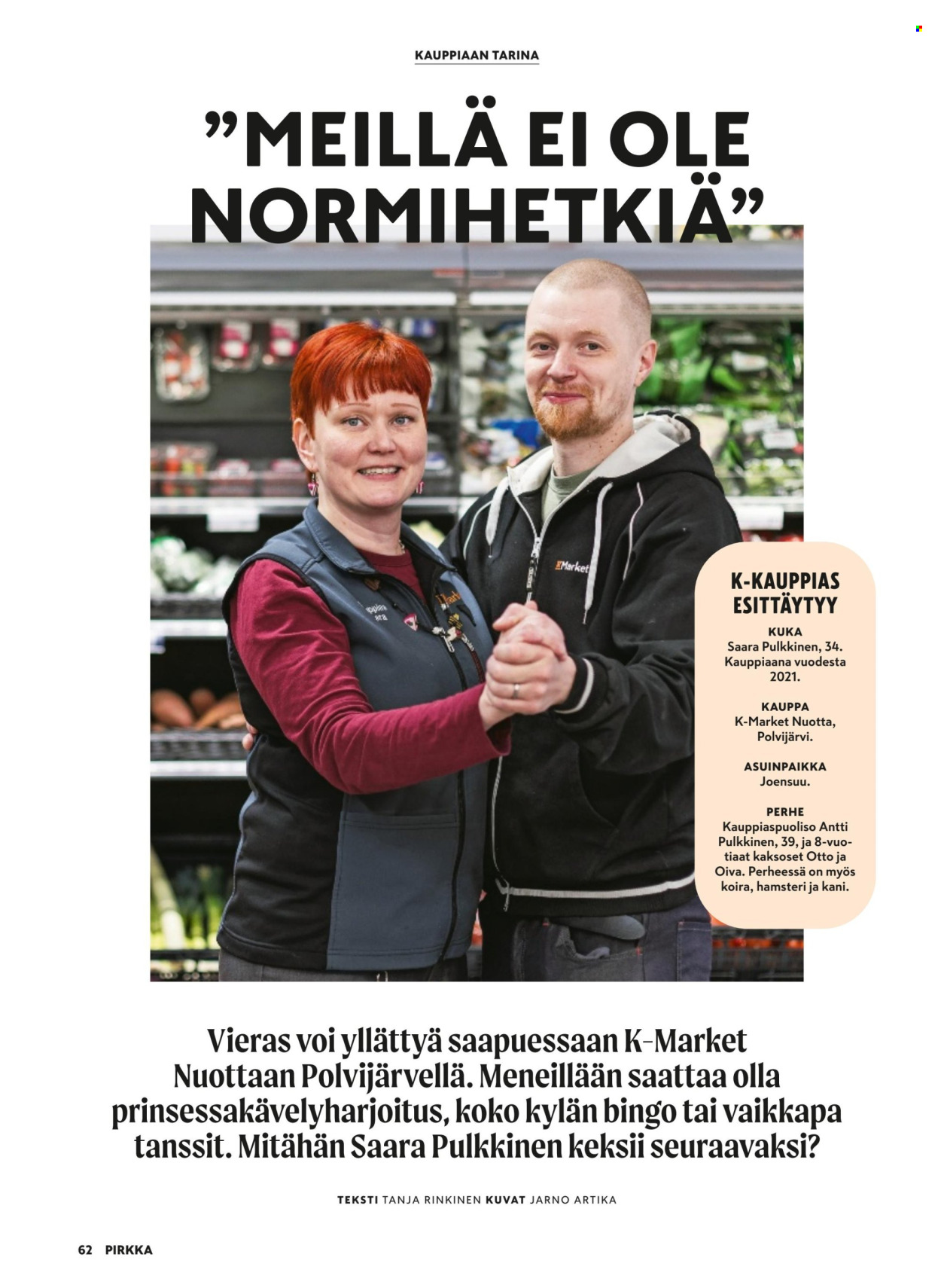 K-market tarjoukset - 02.04.2025 - 06.05.2025. Sivu 62