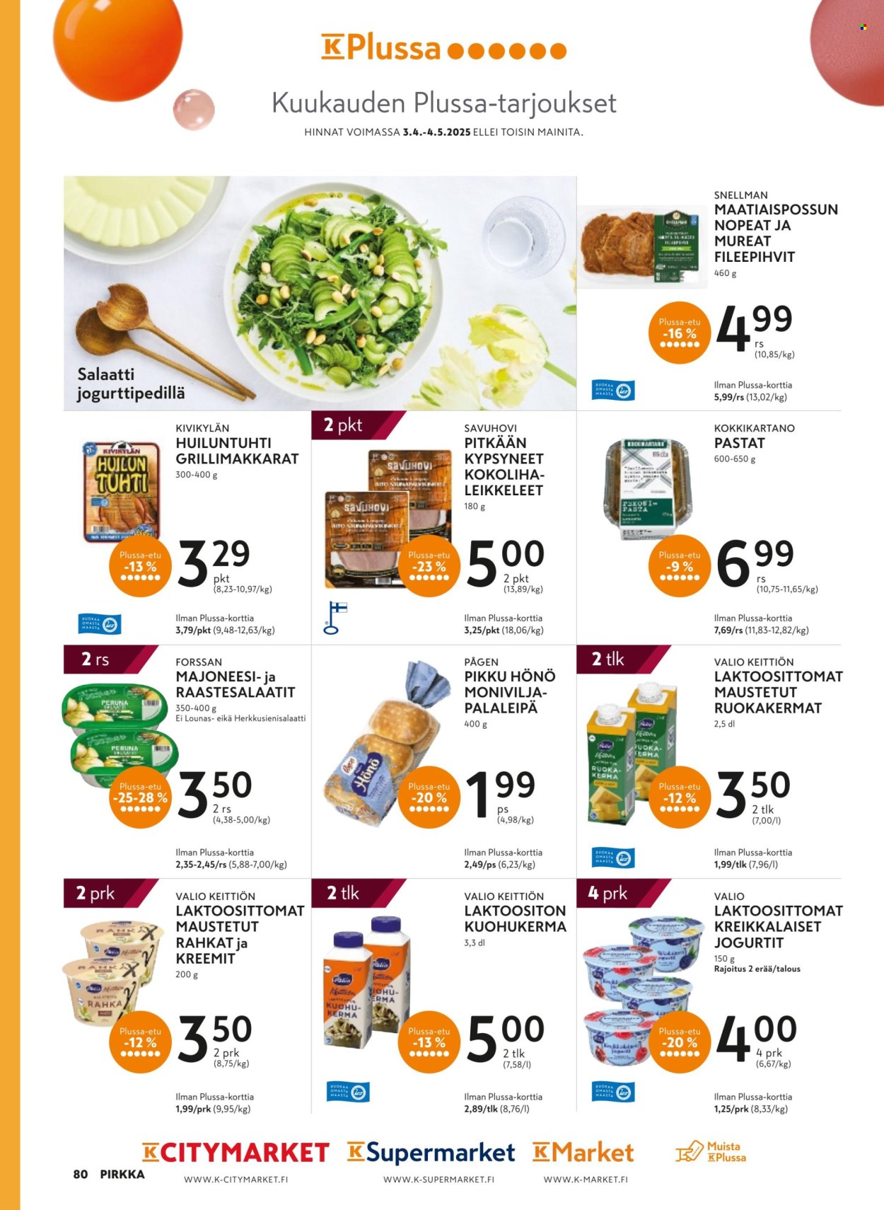 K-market tarjoukset - 02.04.2025 - 06.05.2025. Sivu 79