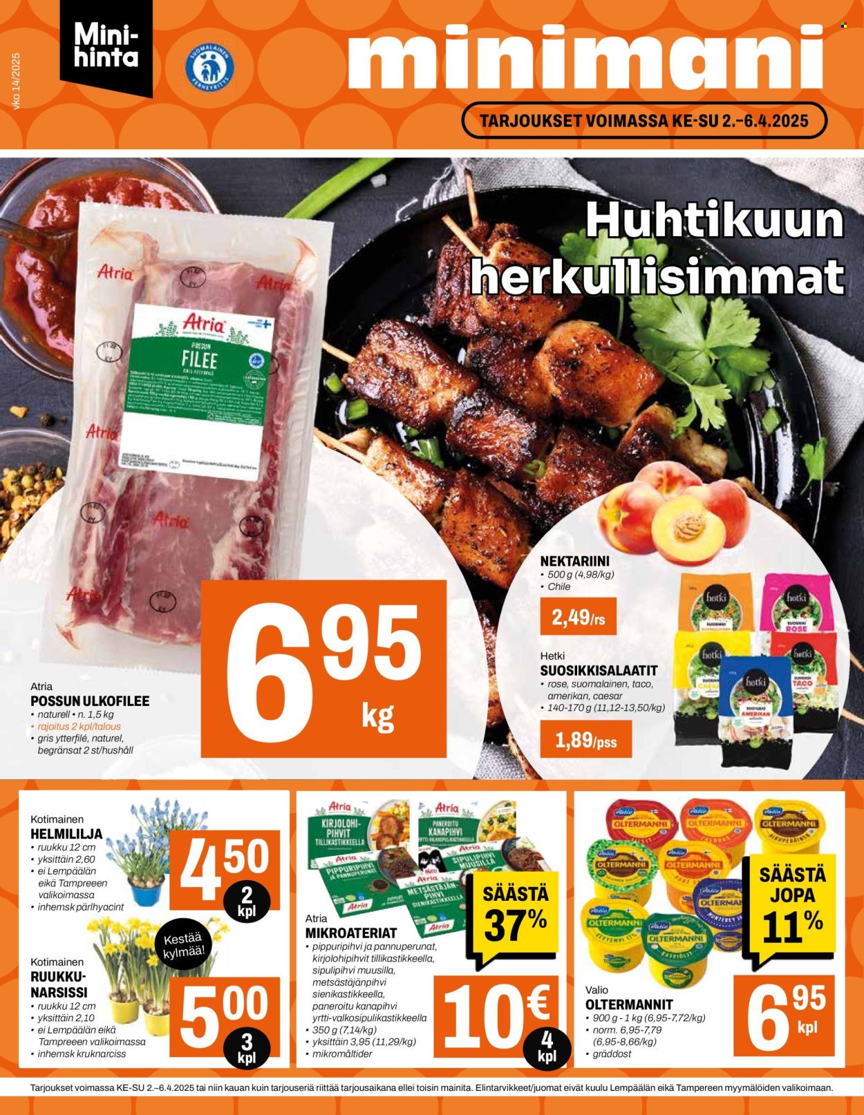 Minimani tarjoukset - 02.04.2025 - 06.04.2025. Sivu 1