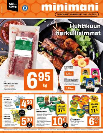 Minimani tarjoukset  - 02.04.2025 - 06.04.2025.