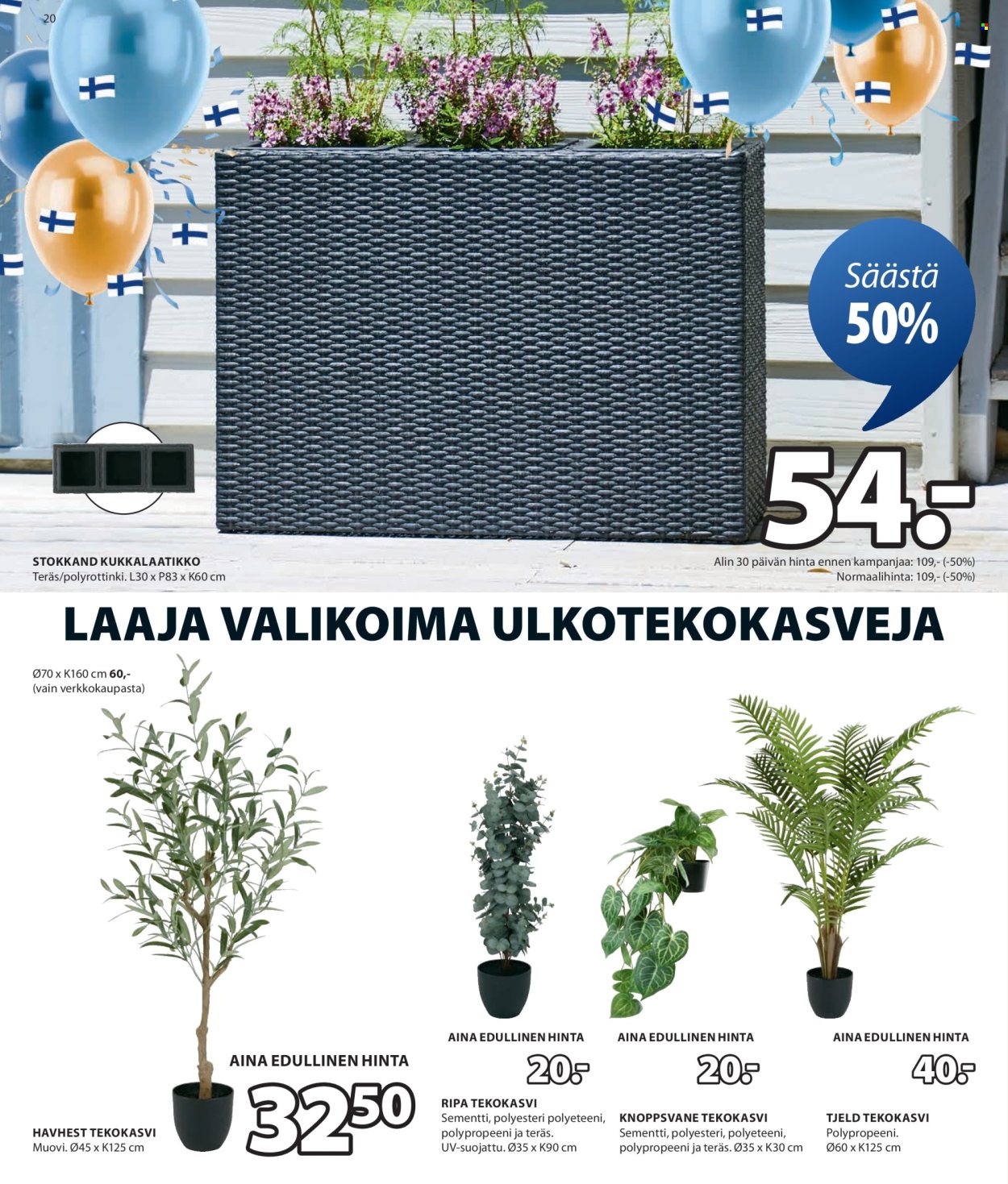 JYSK tarjoukset - 03.04.2025 - 16.04.2025. Sivu 20