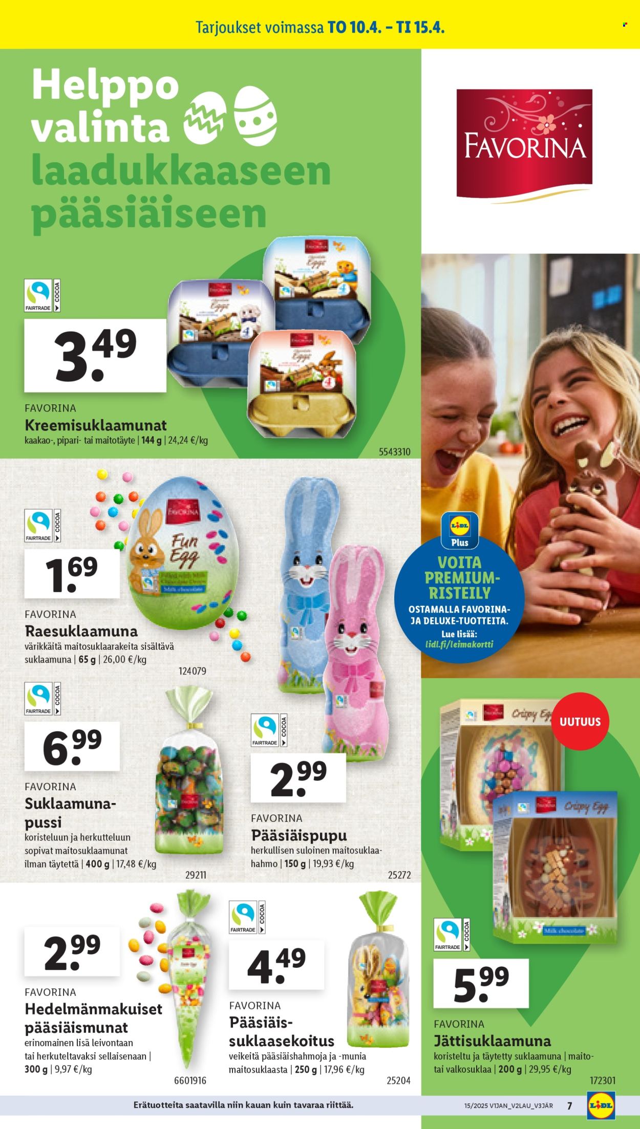 Lidl tarjoukset - 10.04.2025 - 15.04.2025. Sivu 7