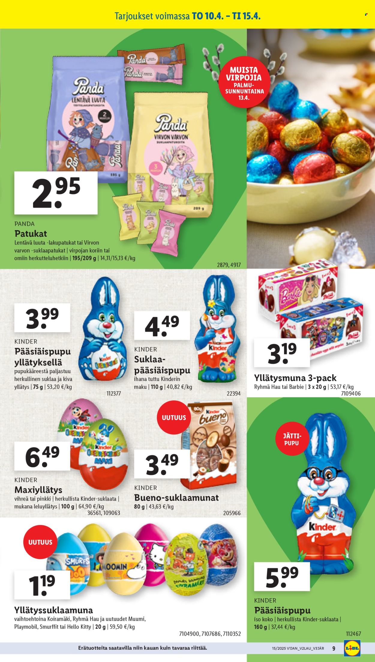 Lidl tarjoukset - 10.04.2025 - 15.04.2025. Sivu 9
