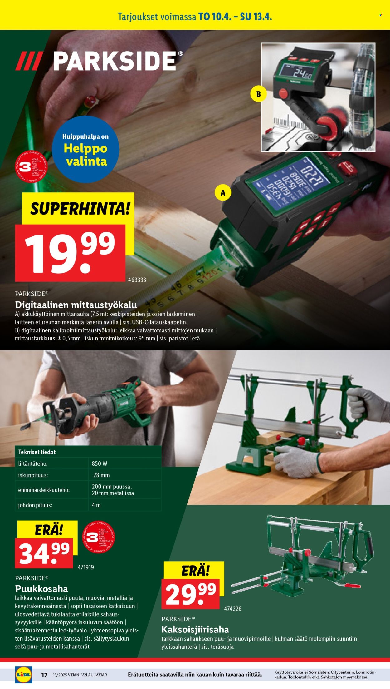 Lidl tarjoukset - 10.04.2025 - 15.04.2025. Sivu 14