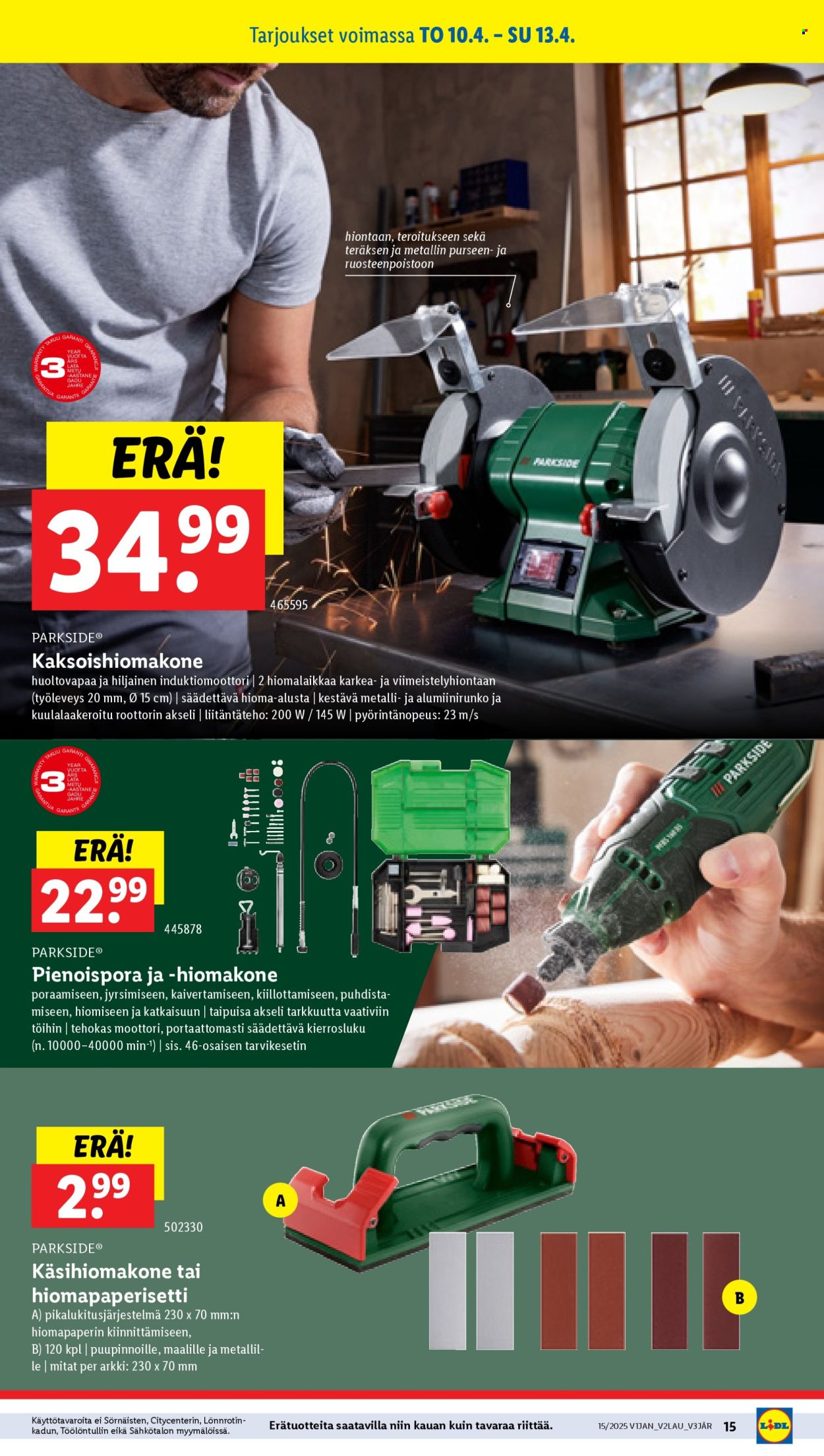 Lidl tarjoukset - 10.04.2025 - 15.04.2025. Sivu 17