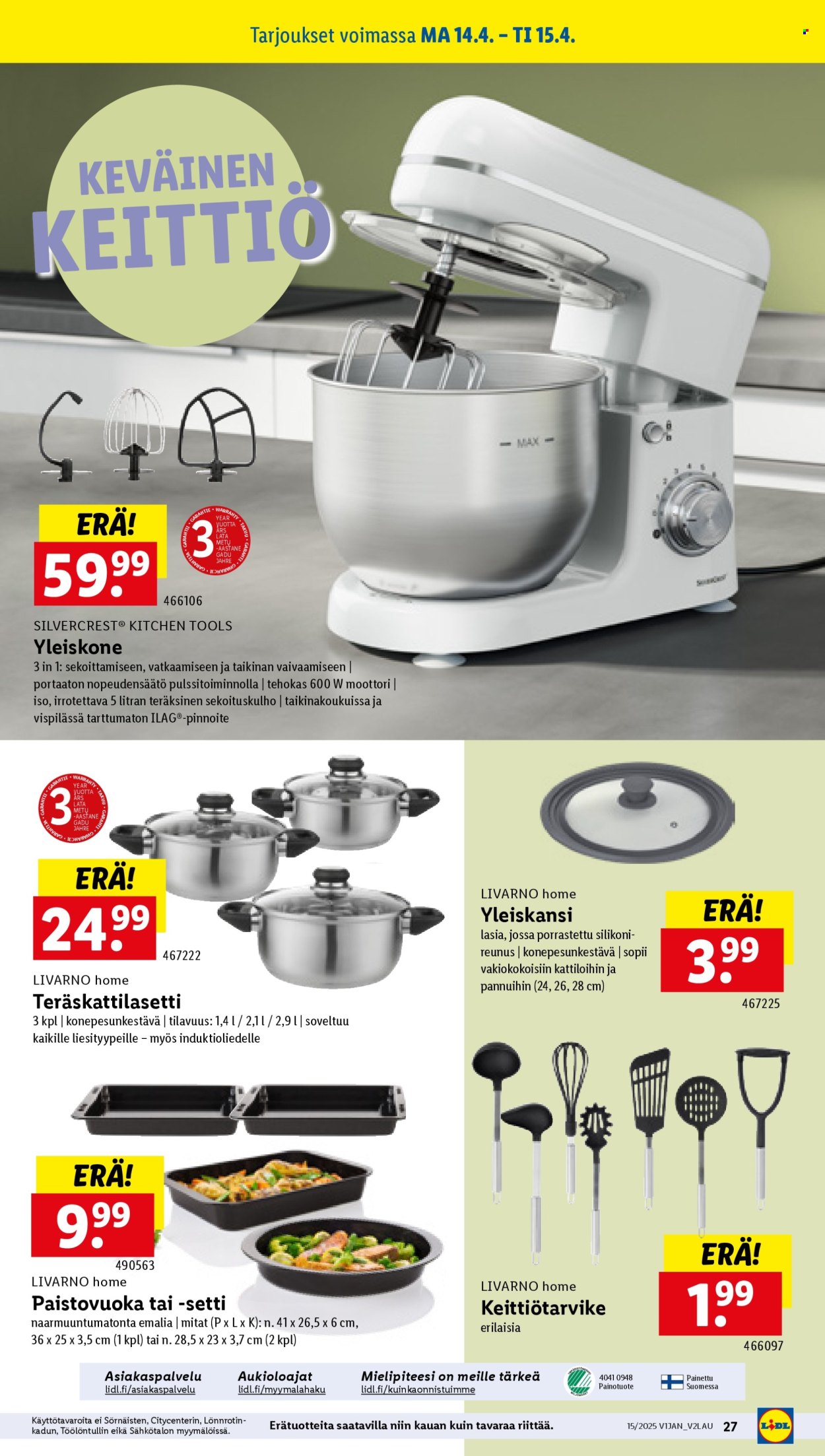 Lidl tarjoukset - 10.04.2025 - 15.04.2025. Sivu 31