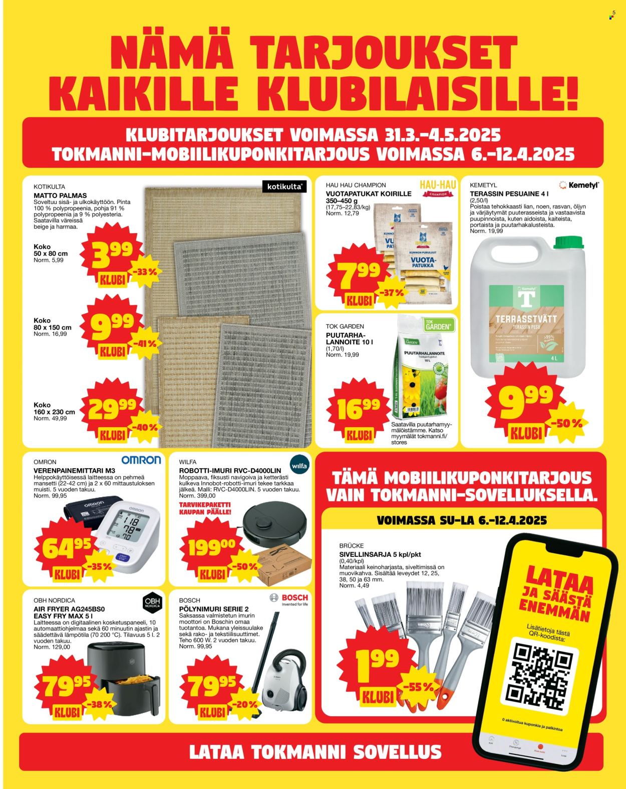 Tokmanni tarjoukset - 07.04.2025 - 13.04.2025. Sivu 5