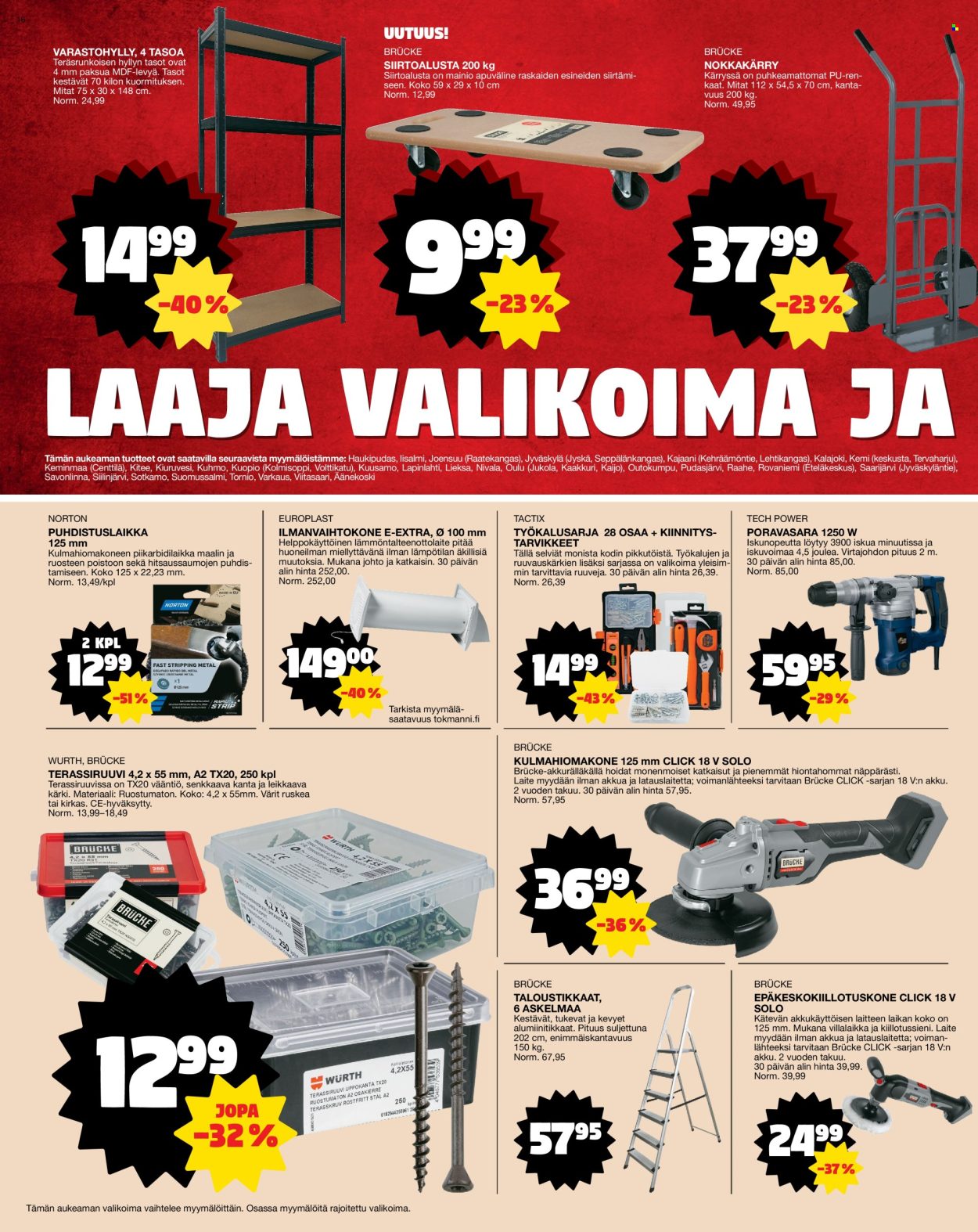 Tokmanni tarjoukset - 07.04.2025 - 13.04.2025. Sivu 16