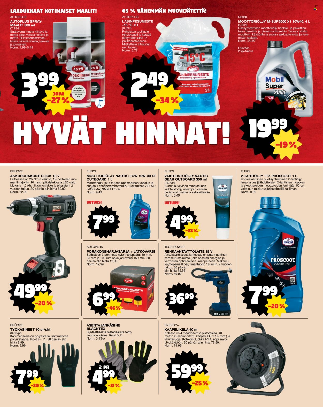 Tokmanni tarjoukset - 07.04.2025 - 13.04.2025. Sivu 17