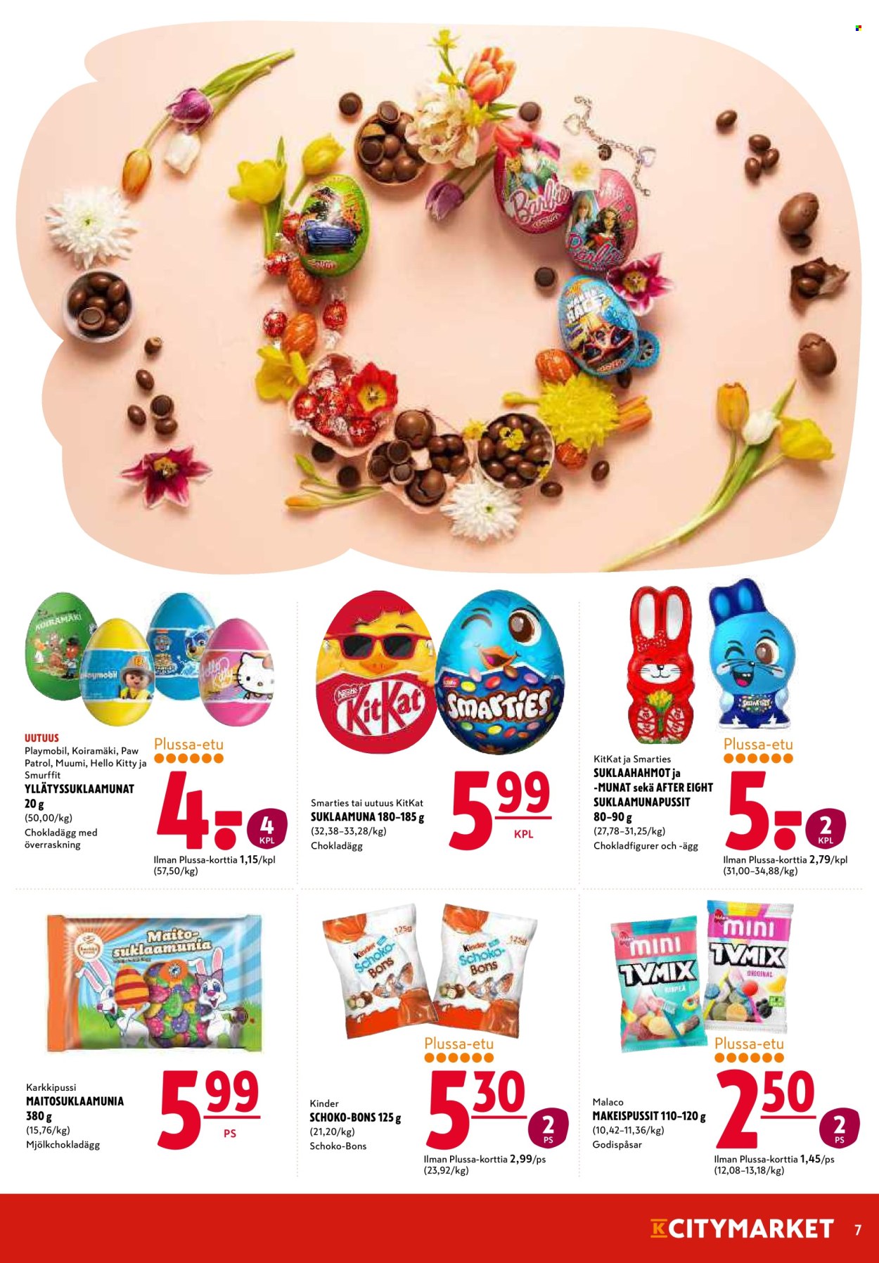 K-citymarket tarjoukset - 07.04.2025 - 21.04.2025. Sivu 7