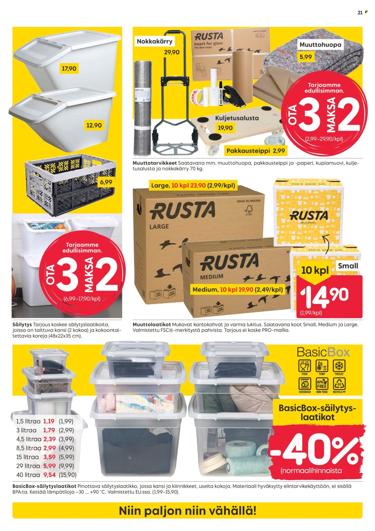Rusta tarjoukset - 07.04.2025 - 13.04.2025. Sivu 21