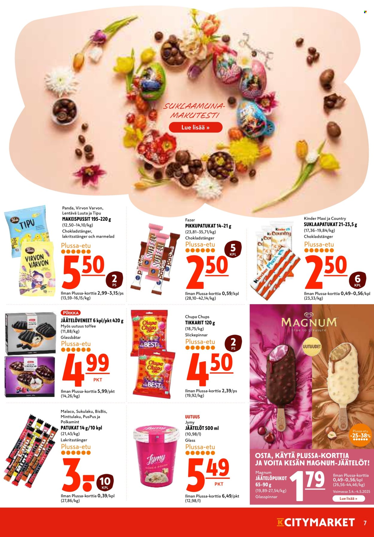 K-citymarket tarjoukset - 10.04.2025 - 23.04.2025. Sivu 7