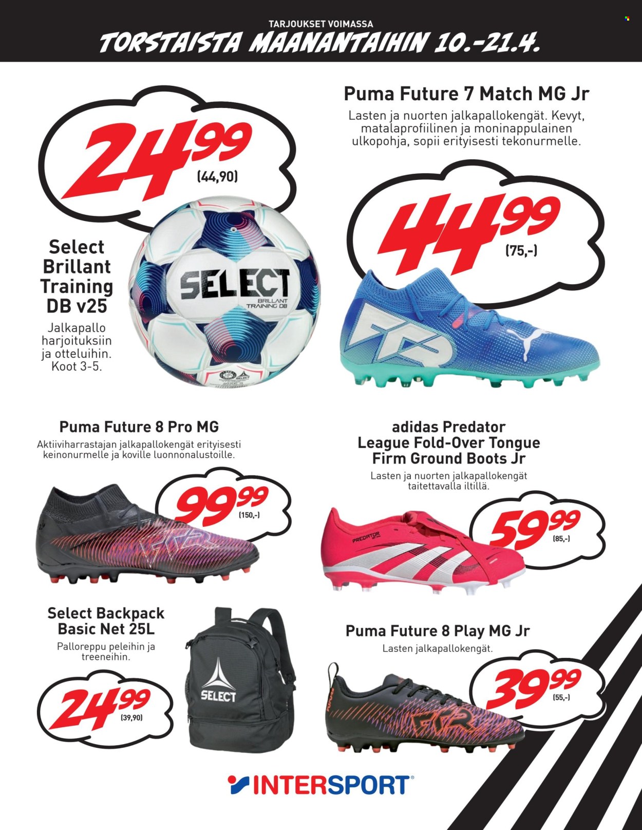 Intersport tarjoukset - 10.04.2025 - 21.04.2025. Sivu 7