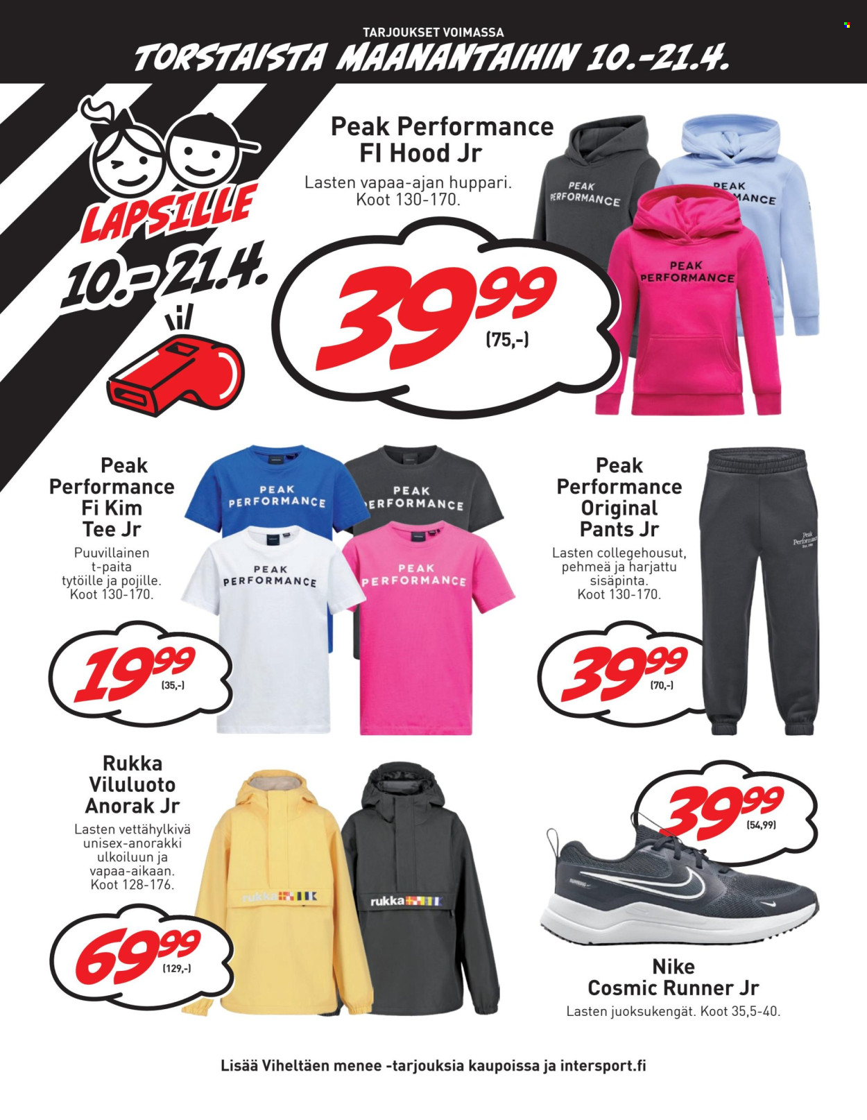 Intersport tarjoukset - 10.04.2025 - 21.04.2025. Sivu 8