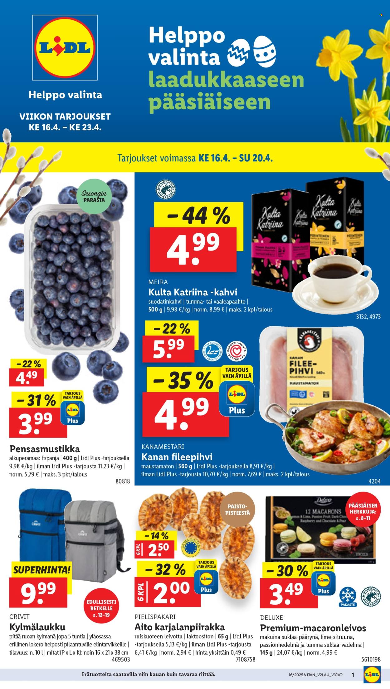 Lidl tarjoukset - 16.04.2025 - 23.04.2025. Sivu 1