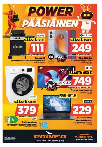 Power tarjoukset  - 14.04.2025 - 20.04.2025.