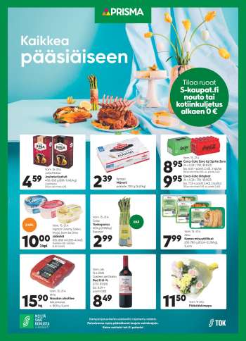 Prisma tarjoukset  - 15.04.2025 - 21.04.2025.