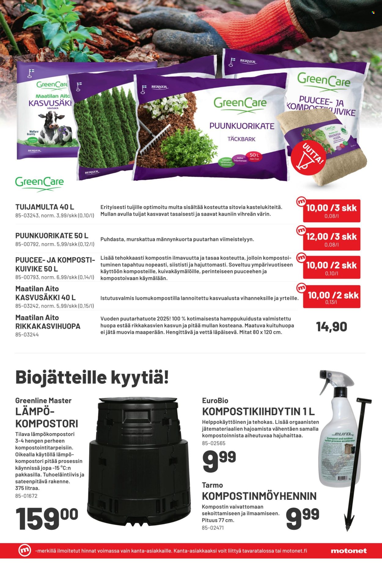 Motonet tarjoukset - 10.04.2025 - 22.04.2025. Sivu 9