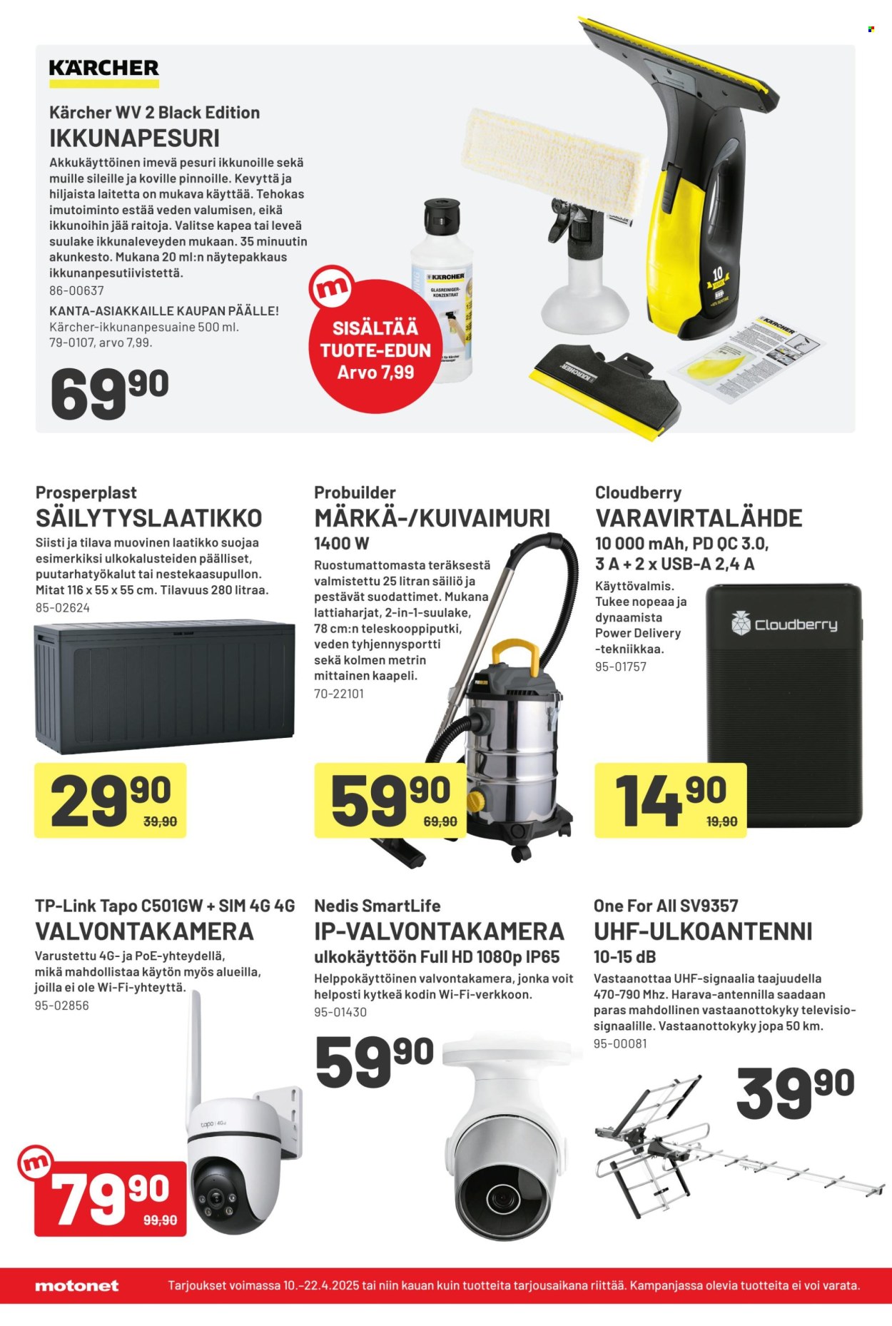 Motonet tarjoukset - 10.04.2025 - 22.04.2025. Sivu 12