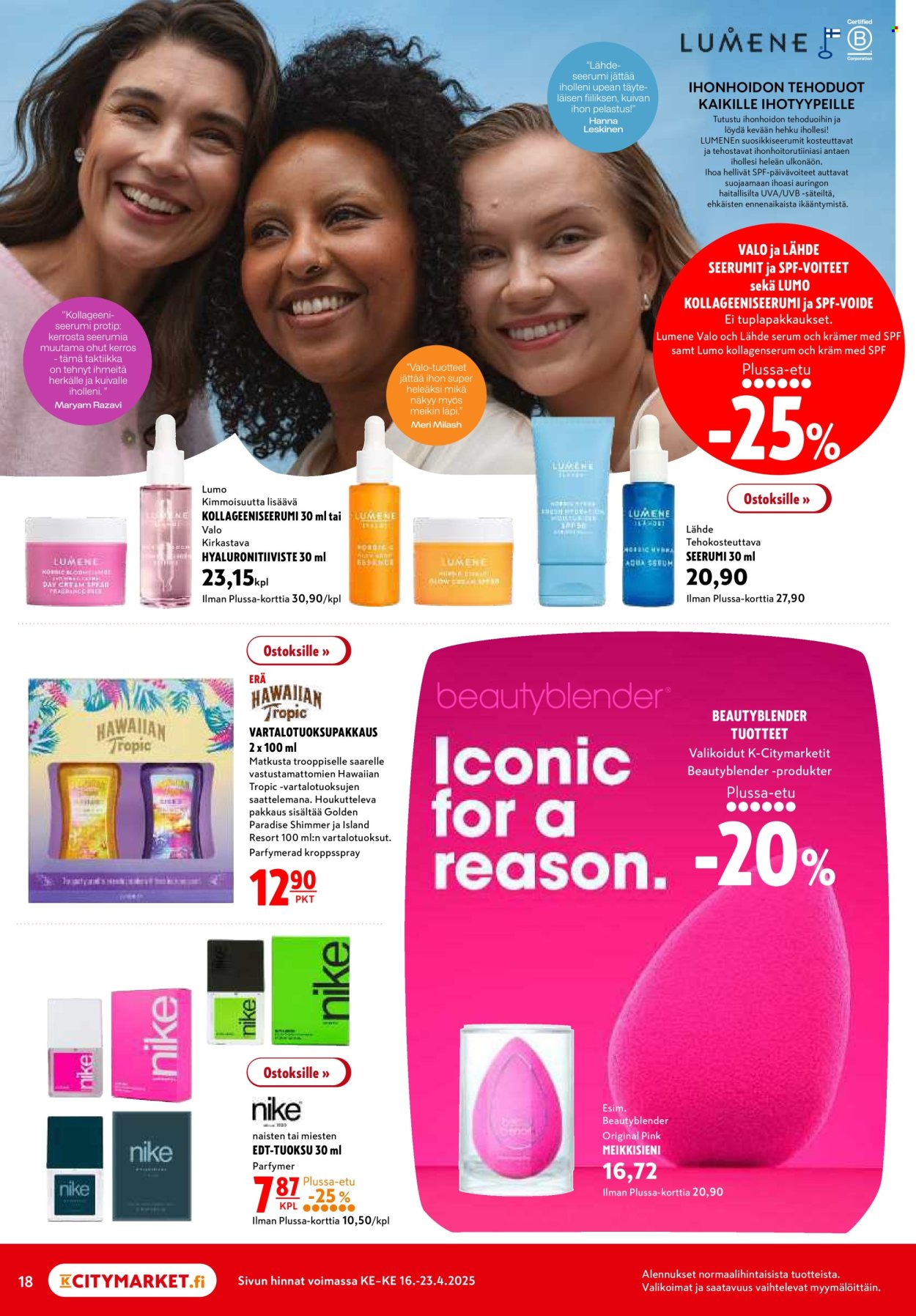 K-citymarket tarjoukset - 16.04.2025 - 23.04.2025. Sivu 18