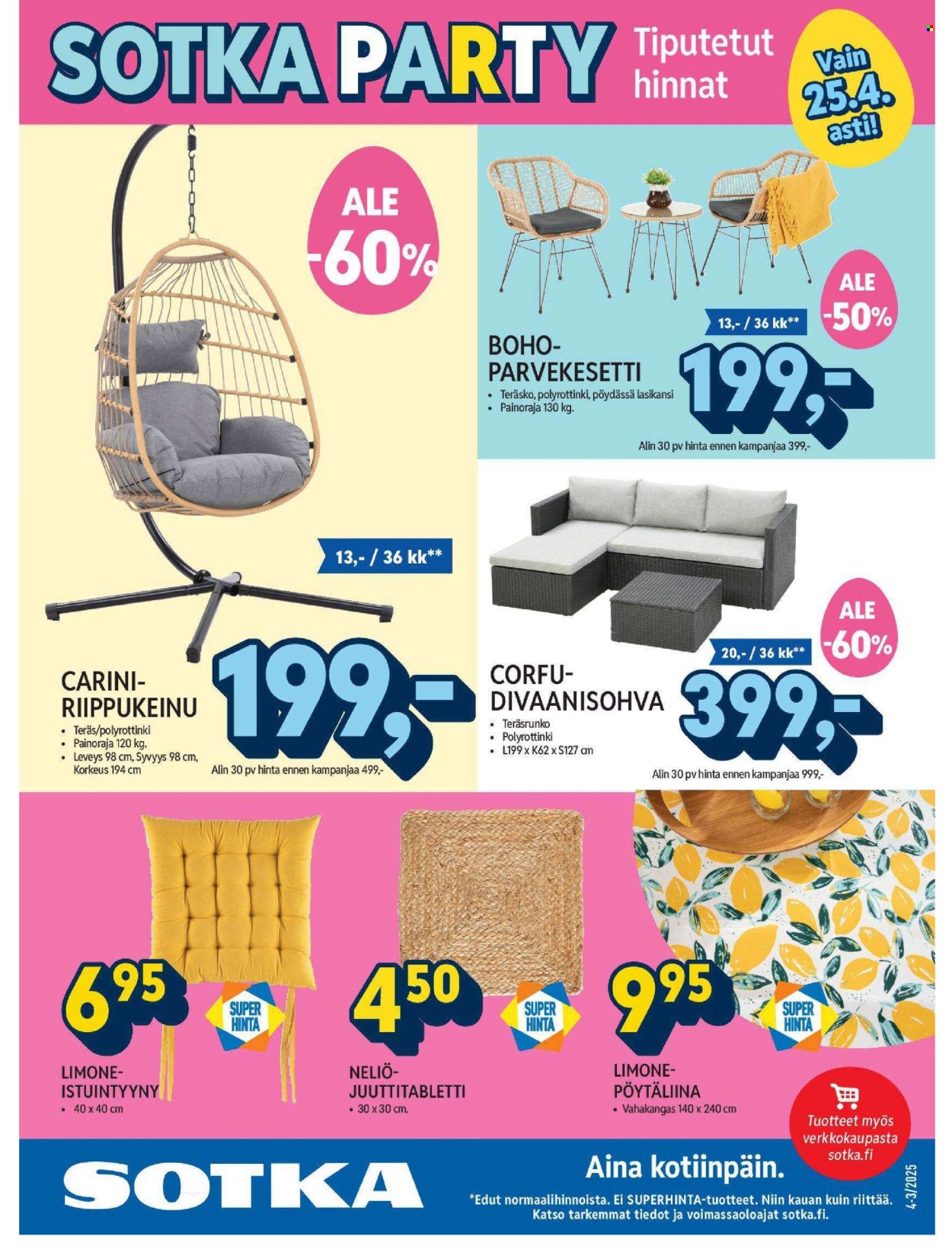 Sotka tarjoukset - 16.04.2025 - 25.04.2025. Sivu 8