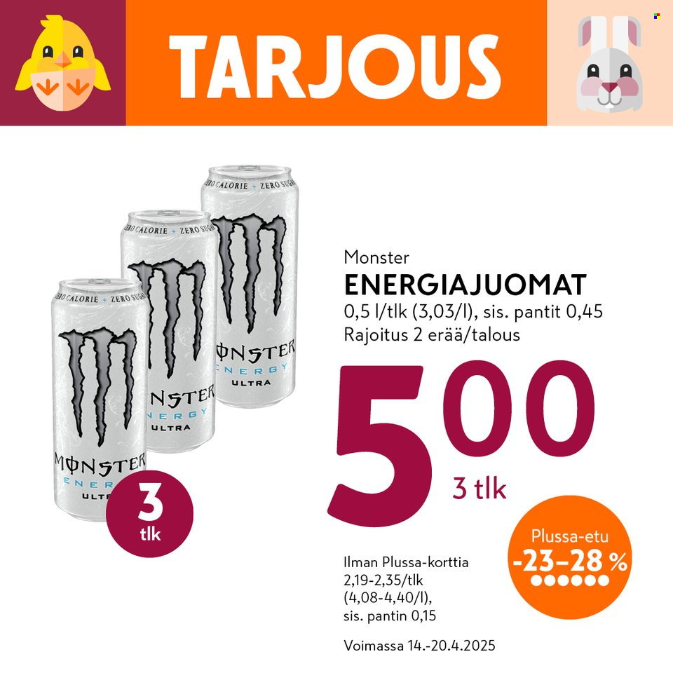 K-market tarjoukset - 14.04.2025 - 20.04.2025. Sivu 2
