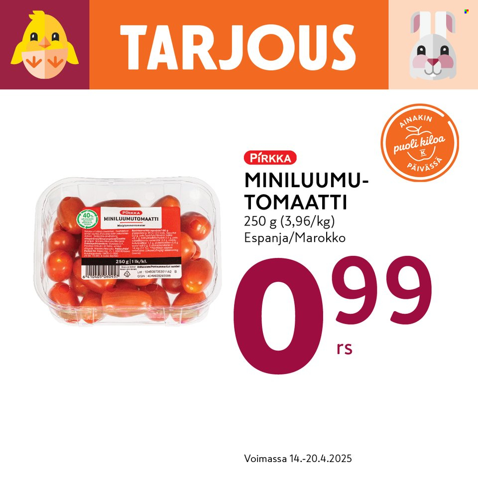 K-market tarjoukset - 14.04.2025 - 20.04.2025. Sivu 4