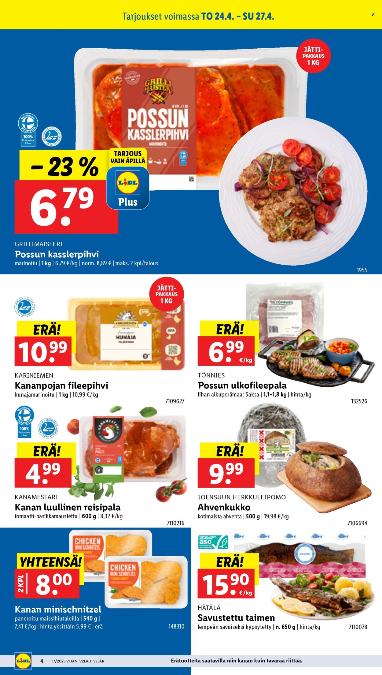 Lidl tarjoukset - 24.04.2025 - 29.04.2025. Sivu 4