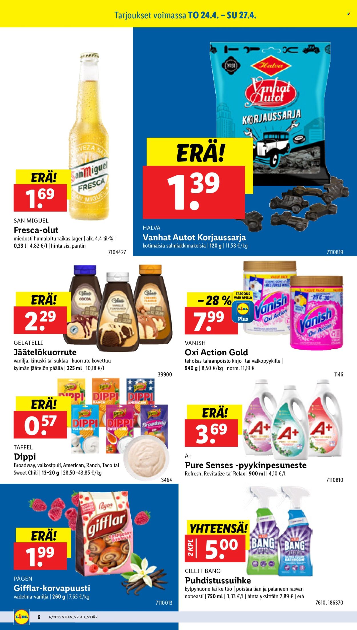 Lidl tarjoukset - 24.04.2025 - 29.04.2025. Sivu 6