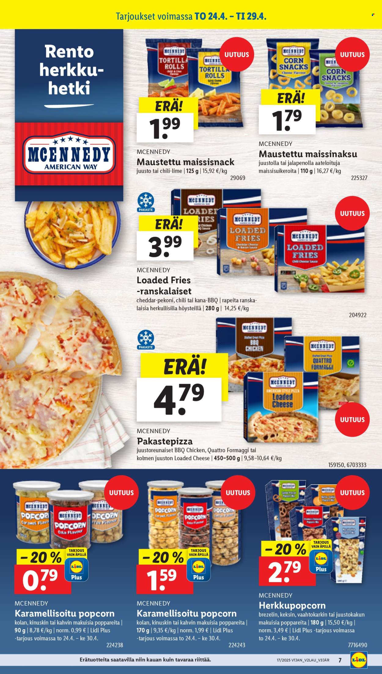 Lidl tarjoukset - 24.04.2025 - 29.04.2025. Sivu 7