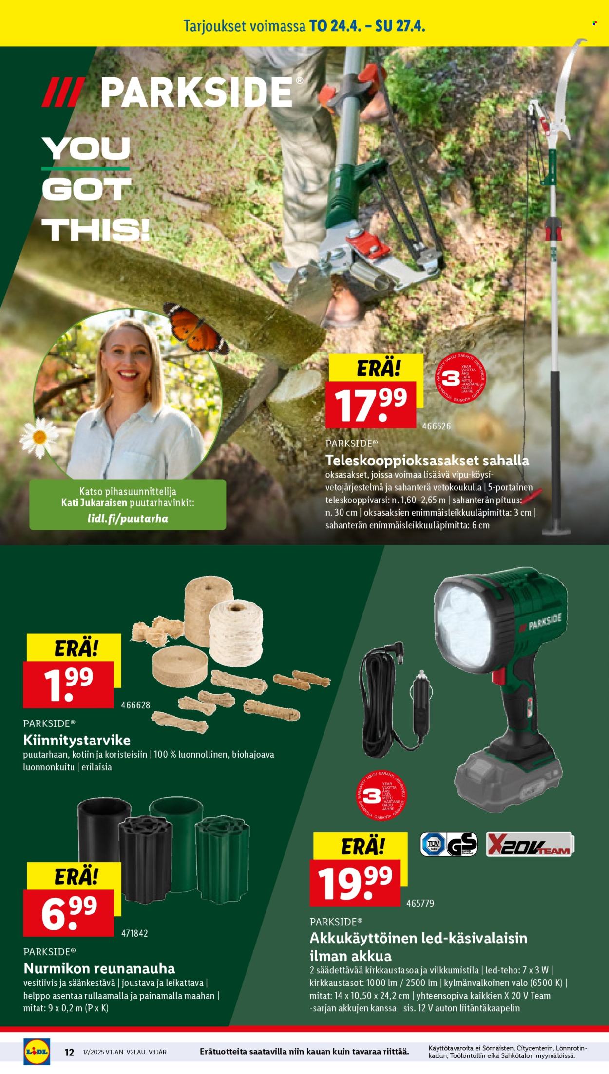 Lidl tarjoukset - 24.04.2025 - 29.04.2025. Sivu 14
