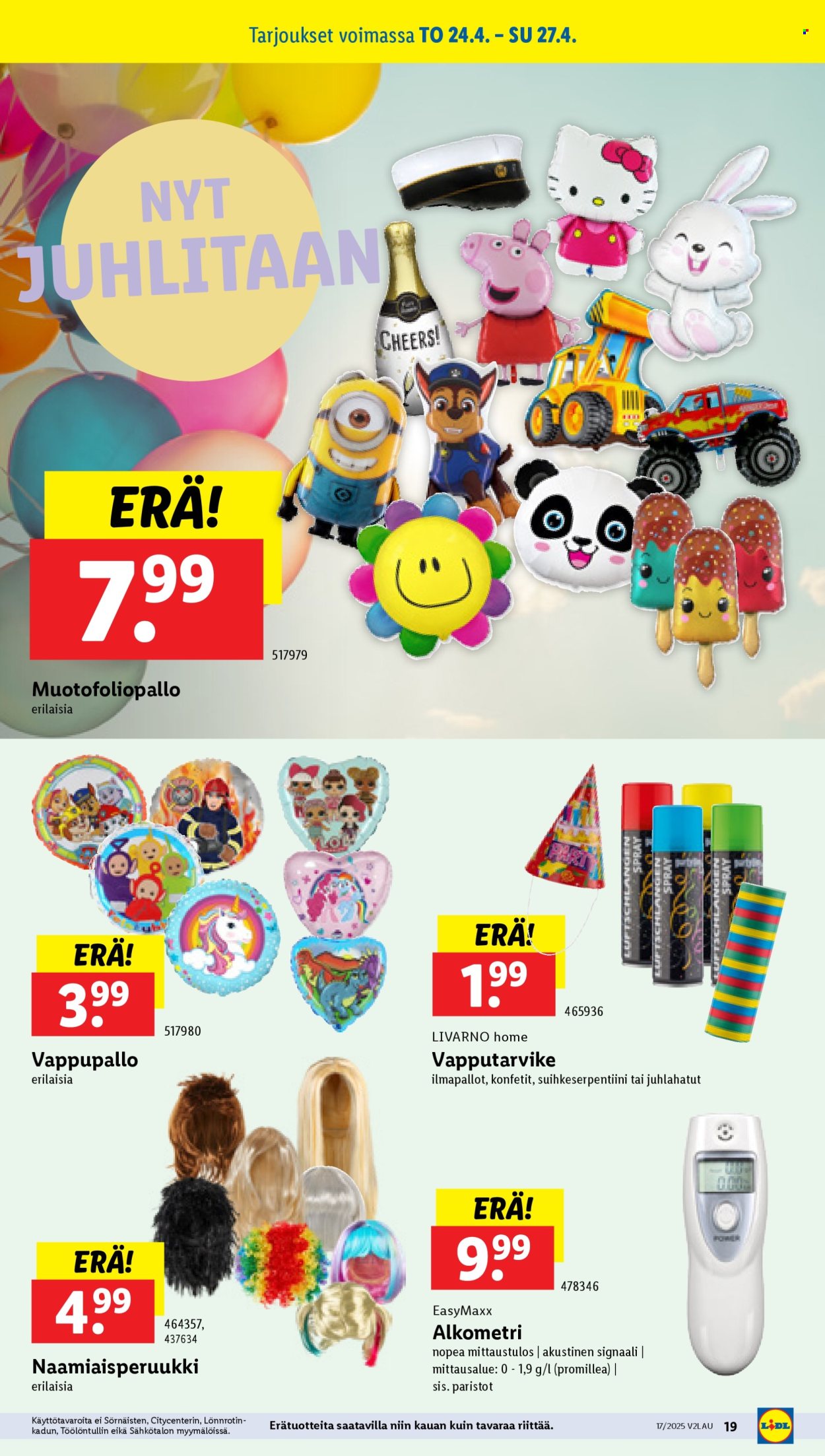 Lidl tarjoukset - 24.04.2025 - 29.04.2025. Sivu 21