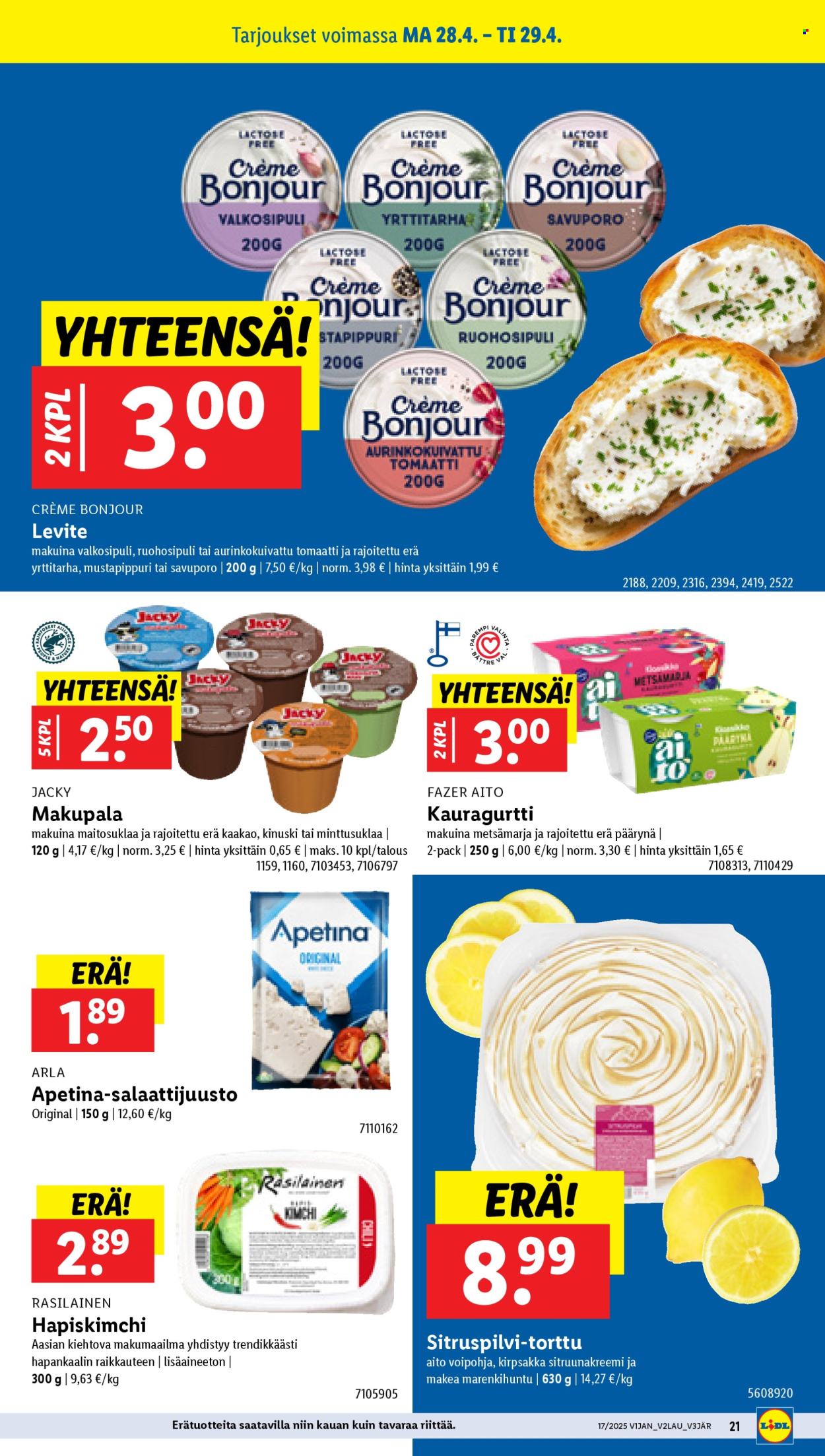 Lidl tarjoukset - 24.04.2025 - 29.04.2025. Sivu 25