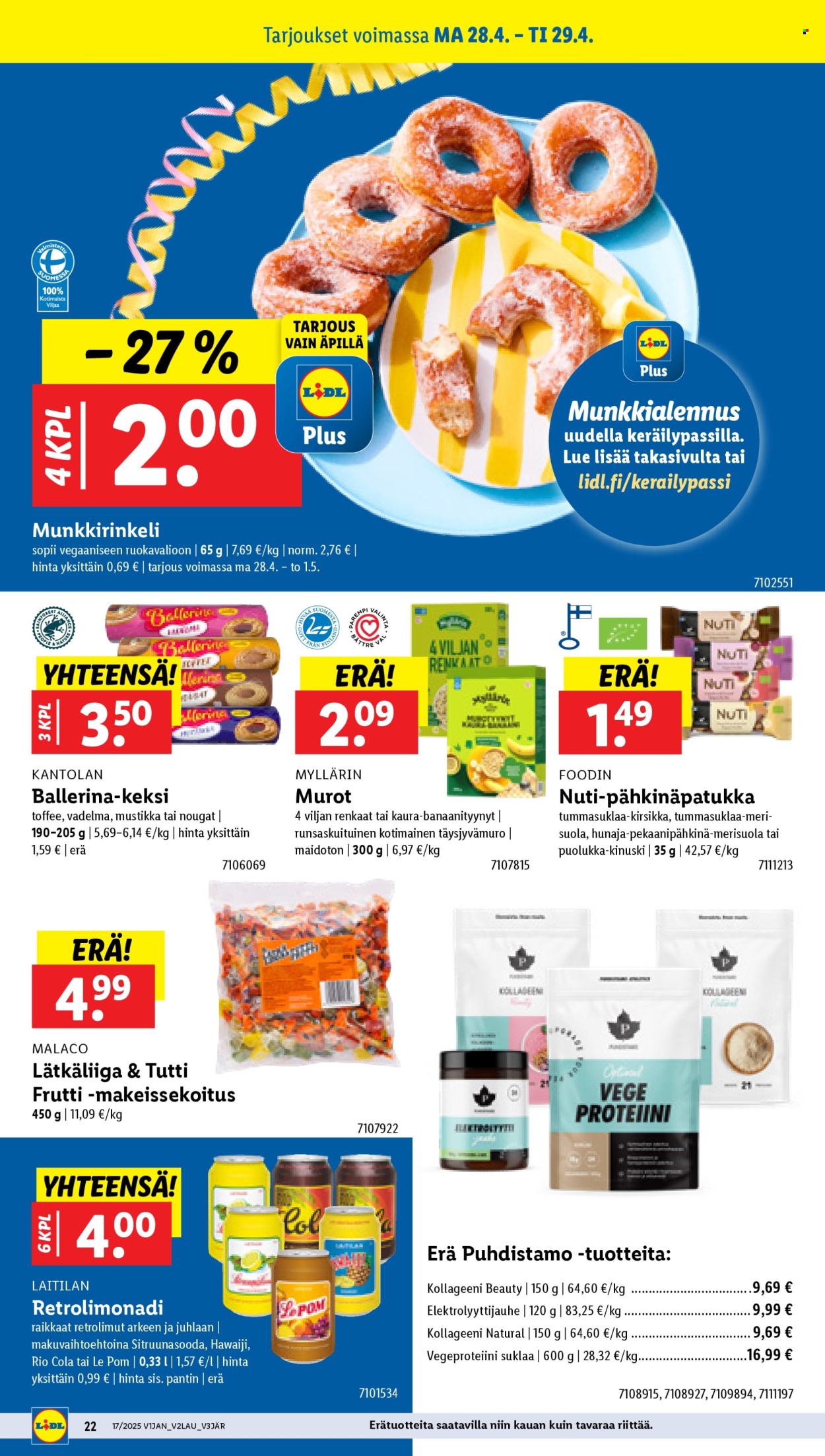 Lidl tarjoukset - 24.04.2025 - 29.04.2025. Sivu 26