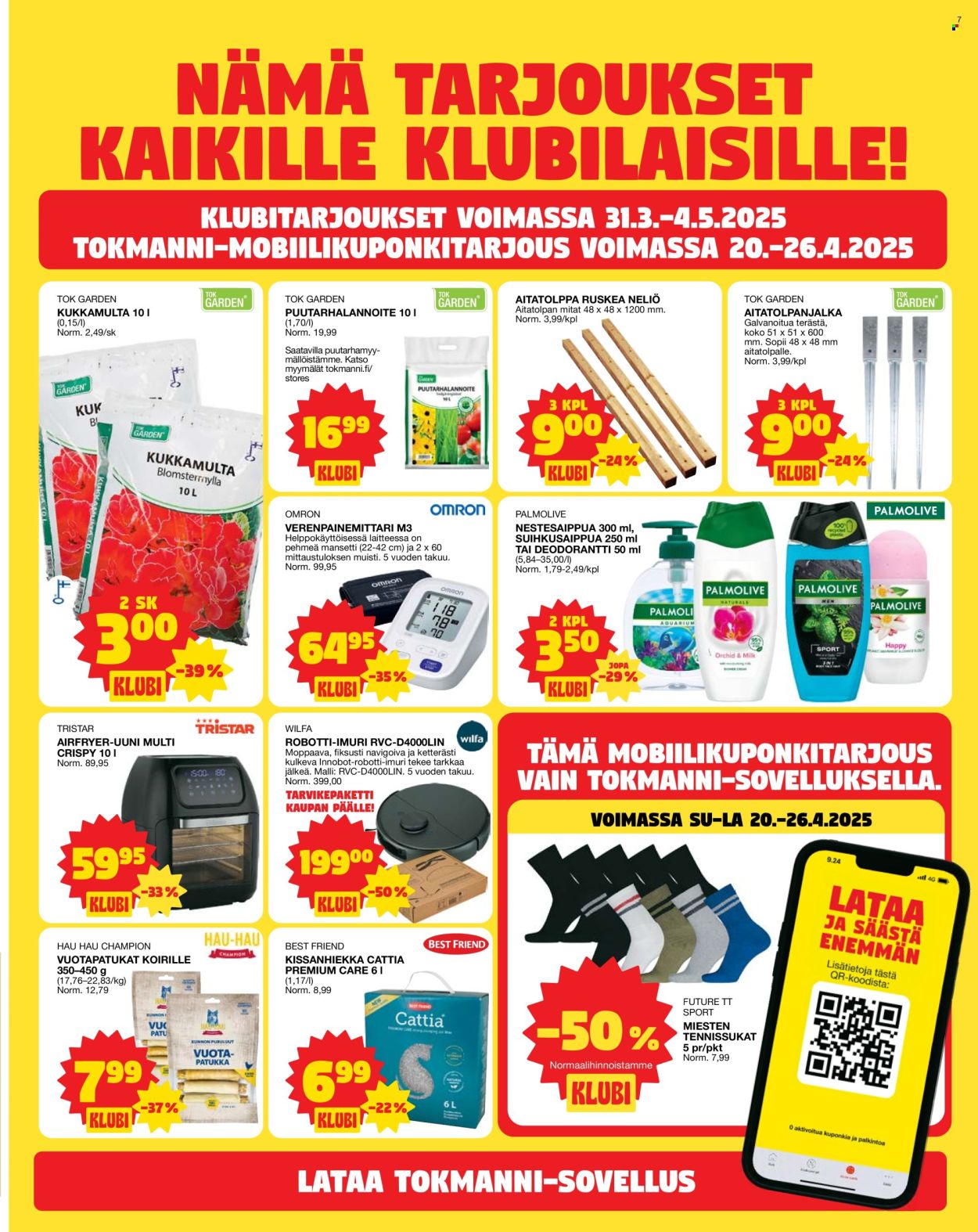 Tokmanni tarjoukset - 21.04.2025 - 27.04.2025. Sivu 7