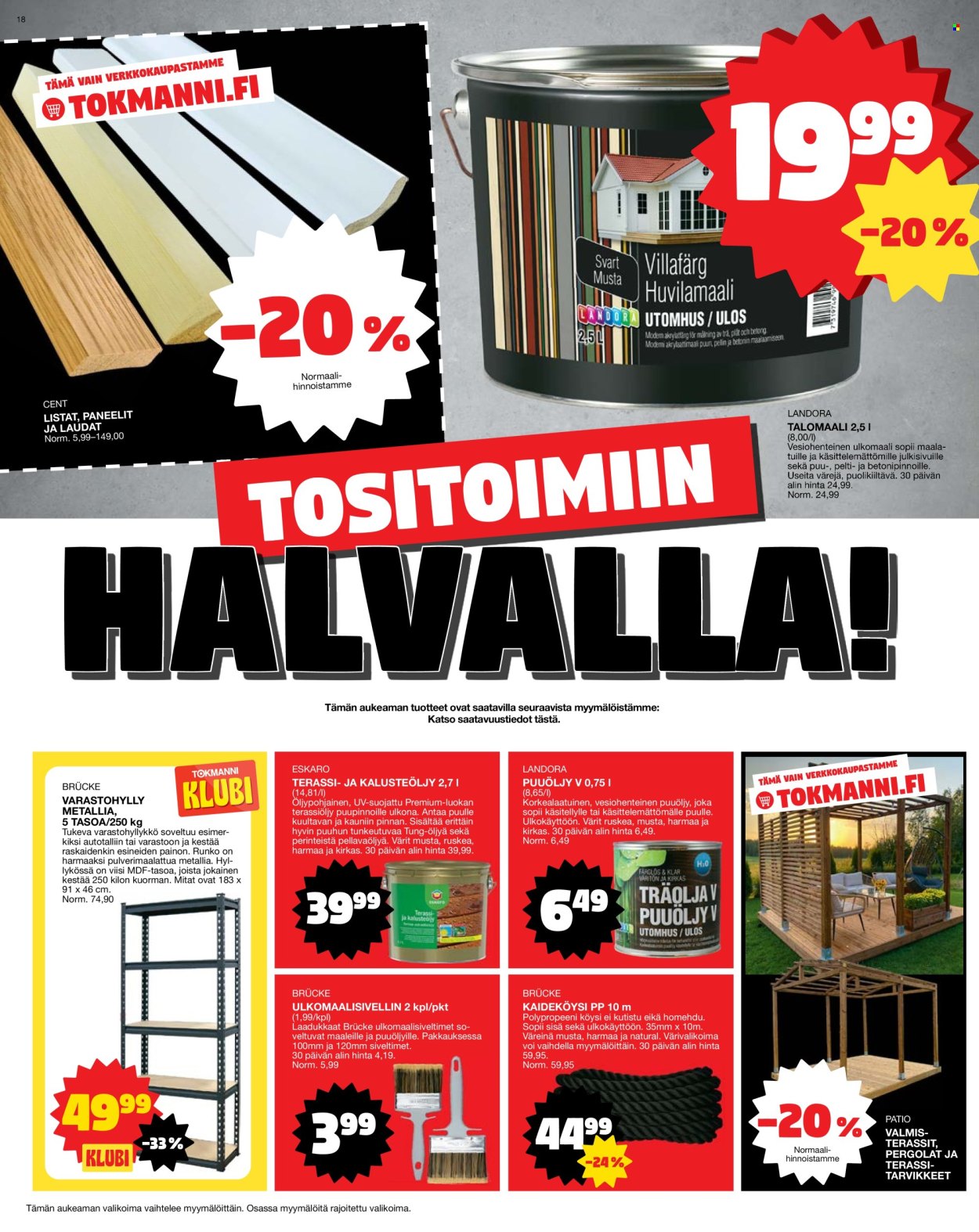 Tokmanni tarjoukset - 21.04.2025 - 27.04.2025. Sivu 18
