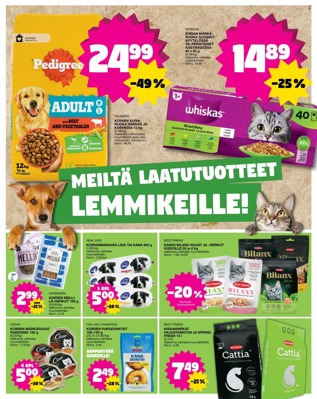 Tokmanni tarjoukset - 21.04.2025 - 27.04.2025. Sivu 21