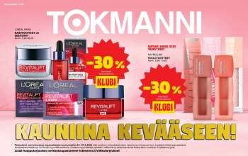 Tokmanni tarjoukset  - 21.04.2025 - 27.04.2025.