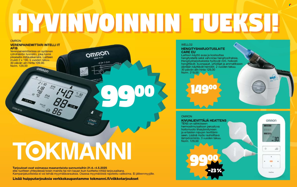Tokmanni tarjoukset - 21.04.2025 - 04.05.2025. Sivu 4