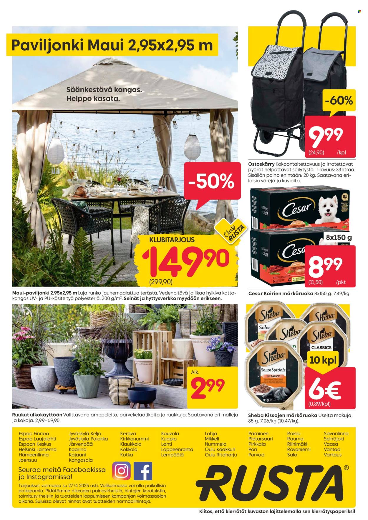 Rusta tarjoukset - 22.04.2025 - 27.04.2025. Sivu 28