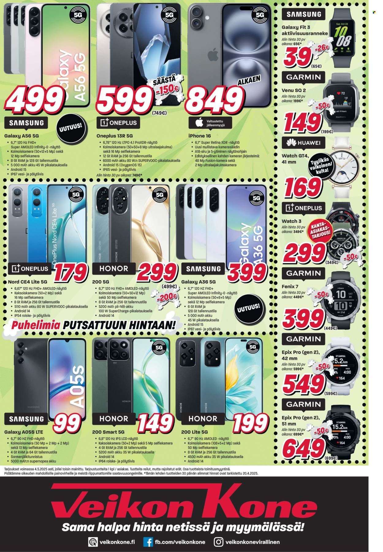 Veikon Kone tarjoukset - 22.04.2025 - 04.05.2025. Sivu 8