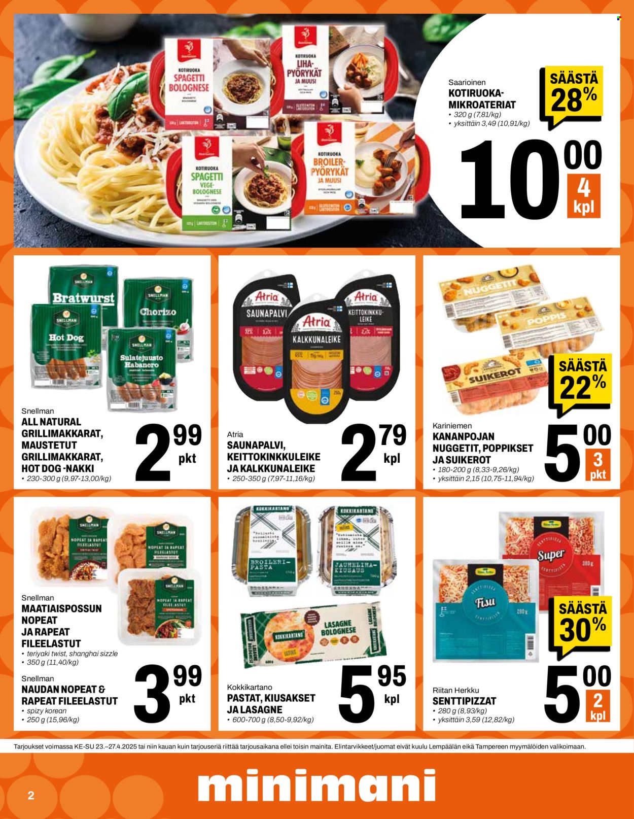 Minimani tarjoukset - 23.04.2025 - 27.04.2025. Sivu 2