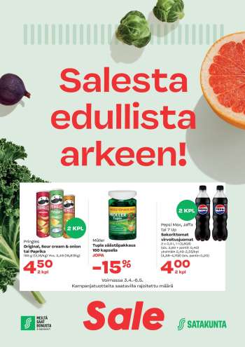 Sale tarjoukset  - 03.04.2025 - 06.05.2025.