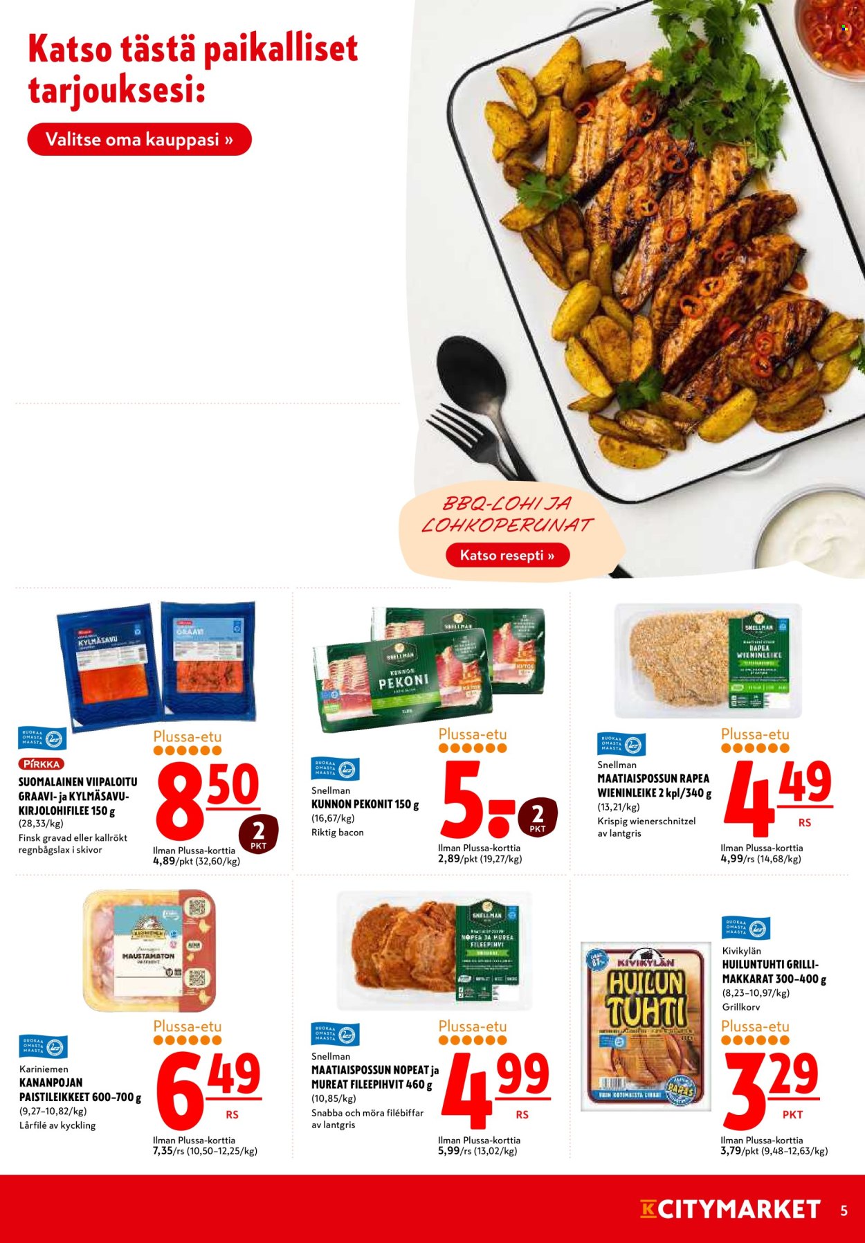 K-citymarket tarjoukset - 24.04.2025 - 11.05.2025. Sivu 5
