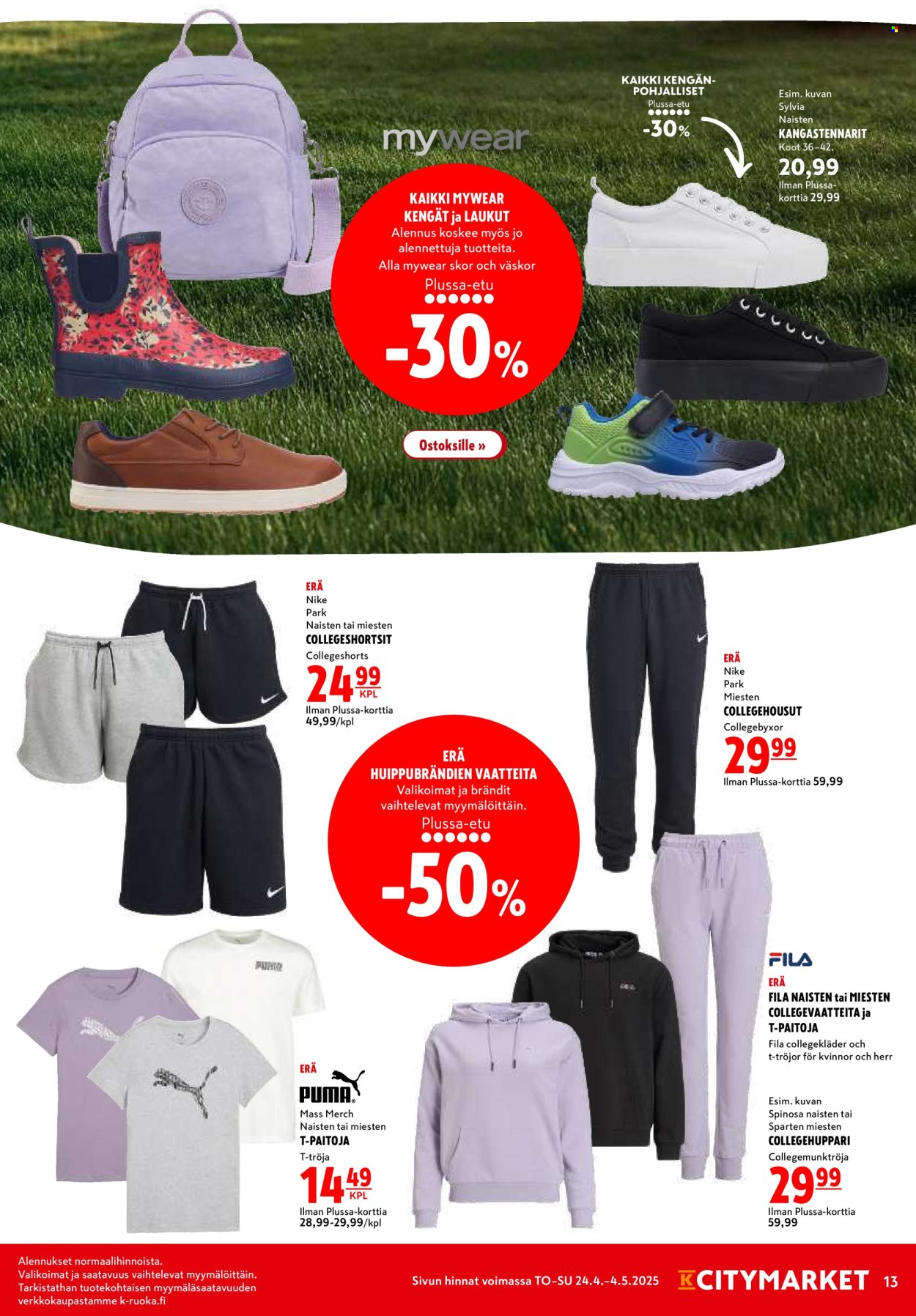 K-citymarket tarjoukset - 24.04.2025 - 11.05.2025. Sivu 13