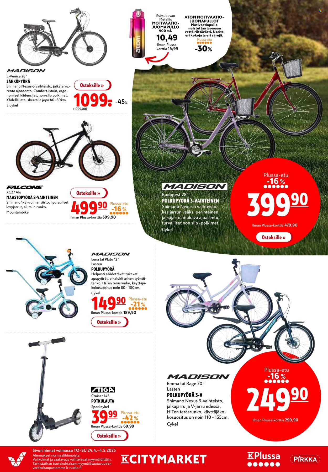K-citymarket tarjoukset - 24.04.2025 - 11.05.2025. Sivu 20