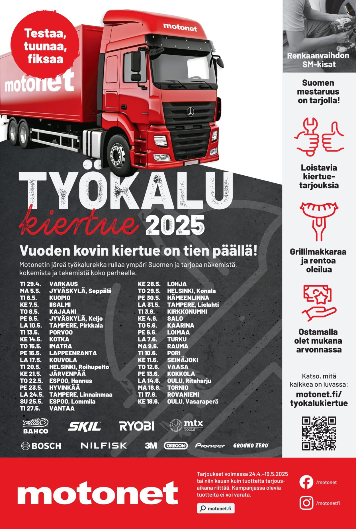 Motonet tarjoukset - 24.04.2025 - 19.05.2025. Sivu 16